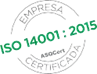 Selo Empresa Certificada ISO 14001 - 2025