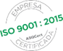 Selo Empresa Certificada ISO 9001 - 2015